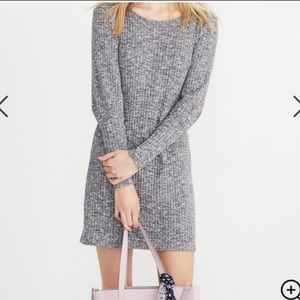 Madewell ribbed bubble sleeve dress